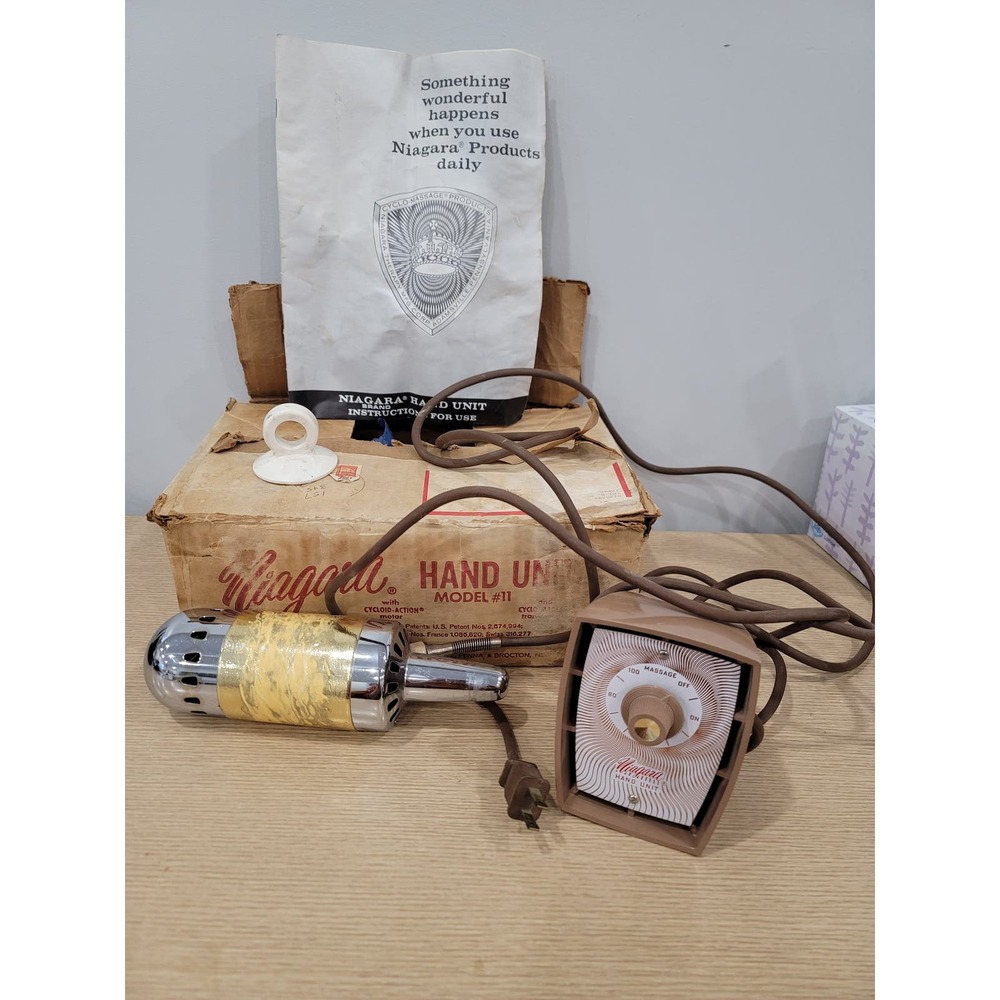 1977 Niagara Hand Unit Model #11 with cycloid action motor